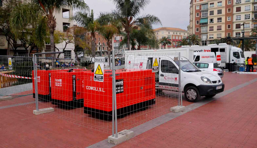 Alquilar grupos electrógenos en Estepona